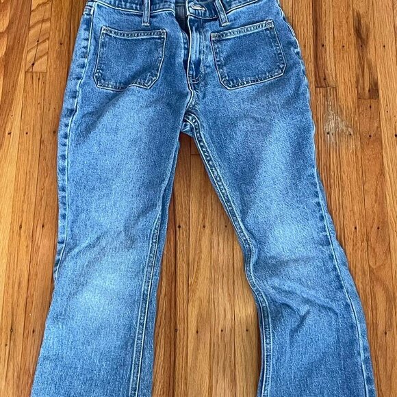 Girls' Blue Jeans - Picture 1 of 2